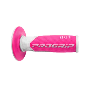 Puño de Ruta para Moto 801 Progrip Doble Densidad Fluorescente